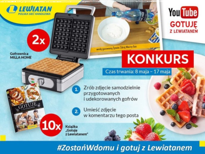 Konkurs fotograficzny "Zostań w domu i gotuj z Lewiatanem"