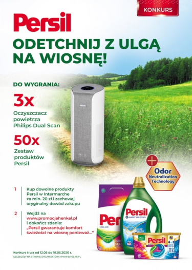 Konkurs "Odetchnij z ulgą na wiosnę!" Intermarche