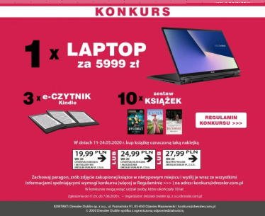Wygraj laptopa za 5999,00 zł! Biedronka