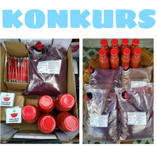 Wygraj 3l soku oraz super gadżety.