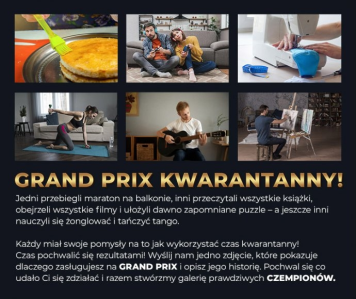 Konkurs "Grand Prix Kwarantanny"