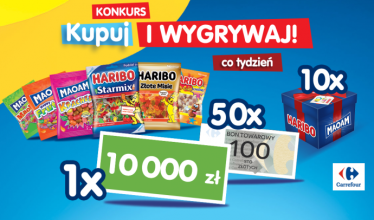 Konkurs "Kupuj i wygrywaj" Carrefour