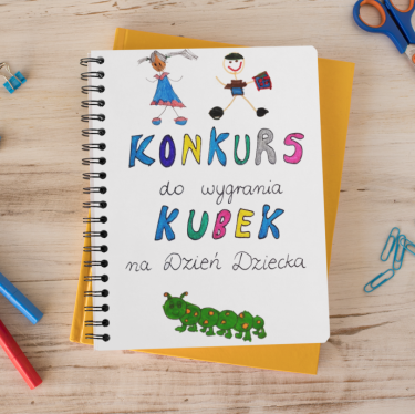 Konkurs "#malujekubeknadzieńdziecka plastkikowy kubek z Twoim rysunkiem"