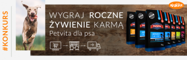 Wygraj roczne żywienie karmą