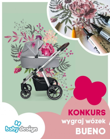 Wygraj wózek 2w1 BUENO
