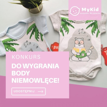 Wygraj niemowlęce body