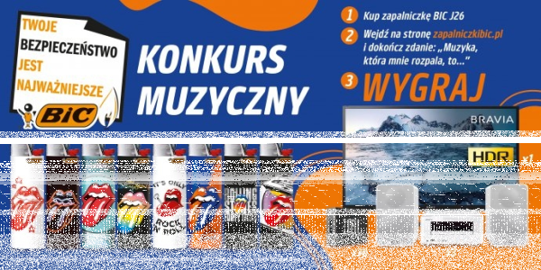 Konkurs "BIC – Muzyka, która rozpala..." Stokrotka