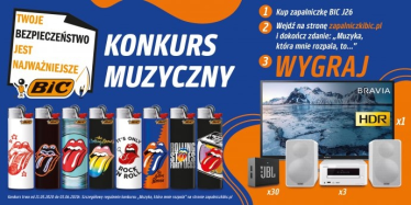 Konkurs "BIC – Muzyka, która rozpala..." Stokrotka