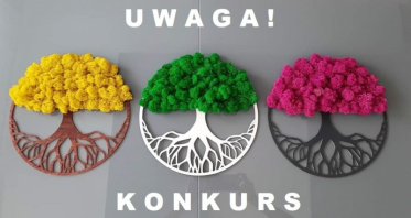 Wygraj drzewko z mchem chrobotkiem