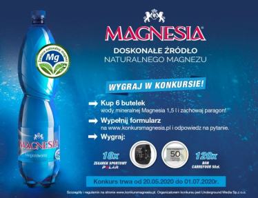 Konkurs "Naturalnie Magnesia" Carrefour