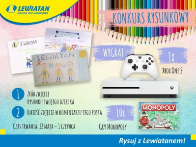 Konkurs "Rysuj z Lewiatanem"