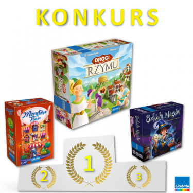 Konkurs z wydawnictwem GRANNA