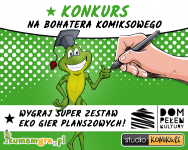 Konkurs plastyczny "Komiksowy bohater"
