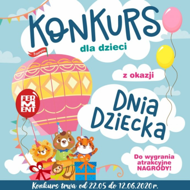 Konkurs plastyczny z okazji Dnia Dziecka
