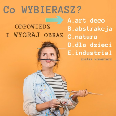 Konkurs "Wygraj obraz do domu"