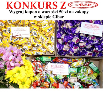 Wygraj kupon na zakupy w sklepie Gibar
