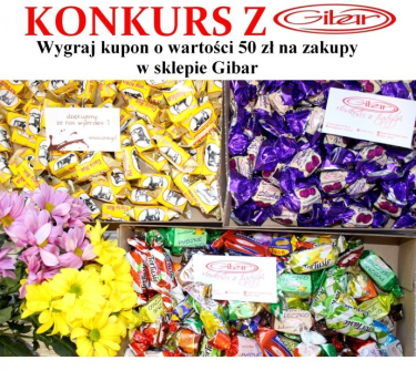 Wygraj kupon na zakupy w sklepie Gibar