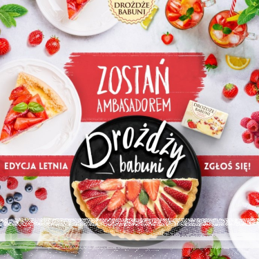 Konkurs fotograficzny "Zostań Ambasadorem Drożdży Babuni"
