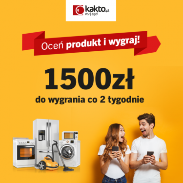 Konkurs opinii w sklepie Kakto "Oceniaj i wygrywaj"