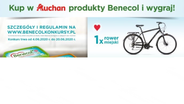 Konkurs fotograficzny "Benecol – jeden krok do redukcji cholesterolu" Auchan