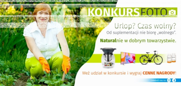 Konkurs "Jak spędzasz urlop z suplementami Natural Pharmaceuticals"