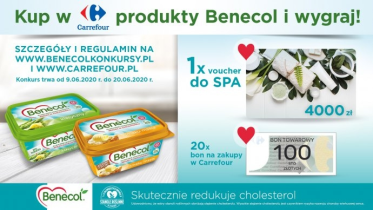 Konkurs "Benecol - dbam o zdrowie!" Carrefour