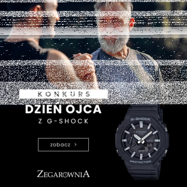 Konkurs  "#ojcowskazegarownia - wygraj voucher 500 zł na G-SHOCK"