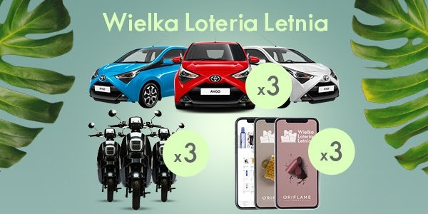 Wielka Loteria Letnia Oriflame Cosmetics