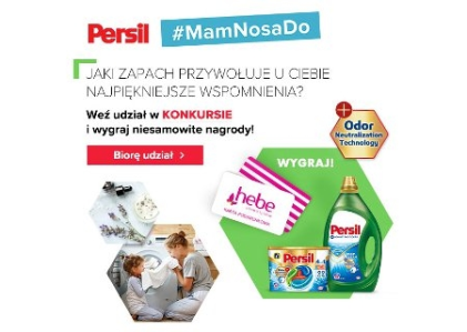 Konkurs "Persil – Mam Nosa Do – zapach lata"