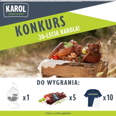Konkurs "20-lecia Karola" do godz 12:00