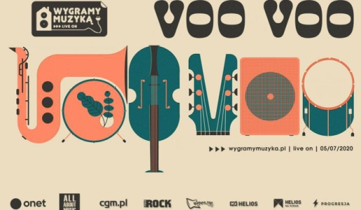 Konkurs "Voo Voo na żywo w ramach projektu Wygramy Muzyką - wygraj bilety"