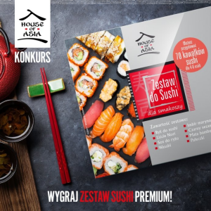 Konkurs fotograficzny "Zostań sushi mastetem z House of Asia"
