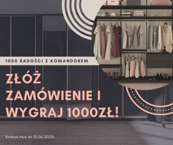 Konkurs "1000 radości z Komandorem"