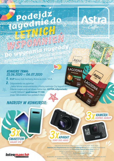 Konkurs "Podejdź łagodnie do letnich wspomnień" intermarche