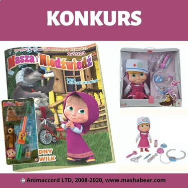 Konkurs "Masza i Niedźwiedź"