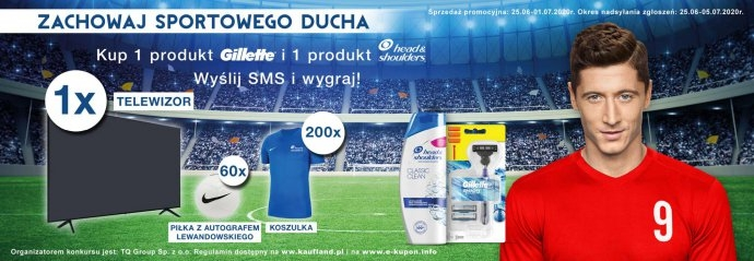 Konkurs "Zachowaj sportowego ducha" Kaufland