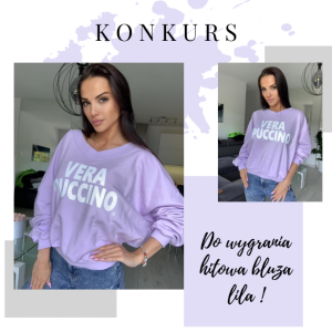 Wygraj bestsellerową bluzę VERA PUCCINO w kolorze lila!