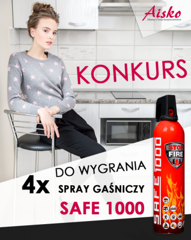 Wygraj Spray Gaśniczy SAFE 1000!