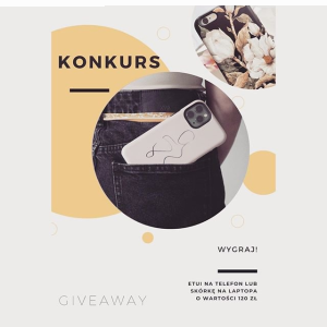 Wygraj etui na telefon lub skórkę na laptop o wartości 120 zł