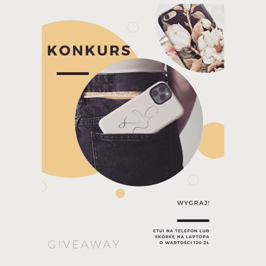 Wygraj etui na telefon lub skórkę na laptop o wartości 120 zł