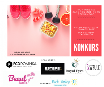 Konkurs na pożegnanie roku szkolnego i rozpoczęcie wakacji