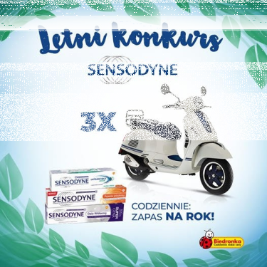 Letni konkurs Sensodyne! Biedronka