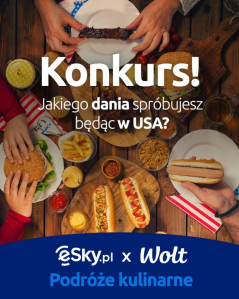 Konkurs "Kulinarne podróże po USA"