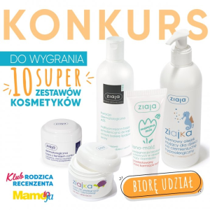 Wygraj 1 z 10 mega zestawów kosmetyków Ziaja
