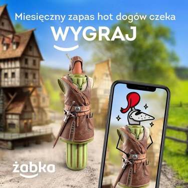 Konkurs "Wygraj kody na darmowe hot Dogi i cheeseburgera: Żabka