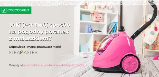 Konkurs "SteaMaster i Coccodrillo łączą siły"