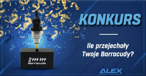 Konkurs "lle przejechały Twoje Barracudy?  Wygraj wtryskiwacze gazowe"