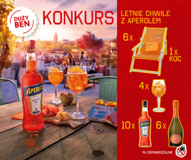 Konkurs "Letnie chwile z Aperolem" 18+