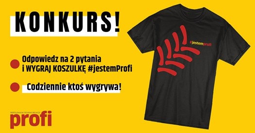 Konkurs "Profi Technika - wygraj koszulkę #jestemProfi"