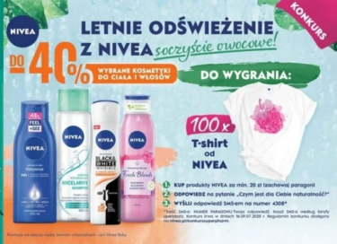 Konkurs "Letnie odświeżenie z Nivea" Super-Pharm